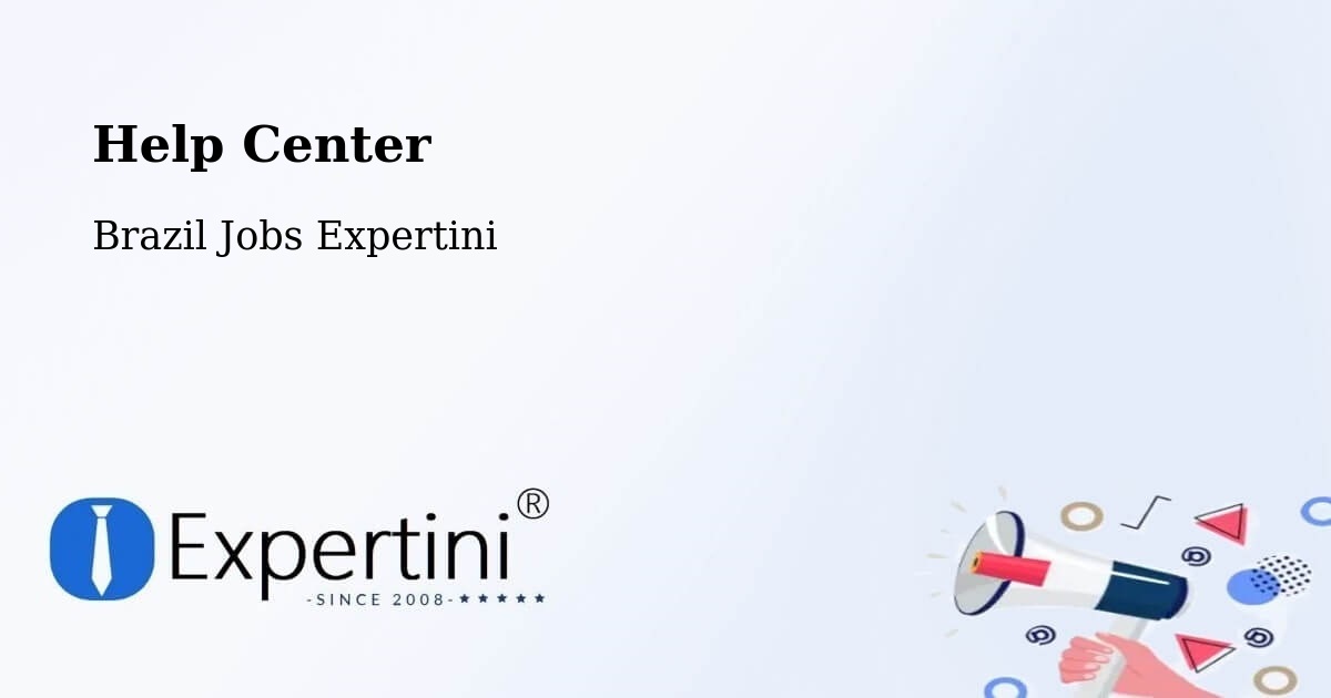 Help Center – Lagoa Santa - Brazil Jobs Expertini
